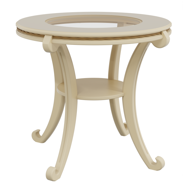 Стол журнальный Глория С (дуб шампань)